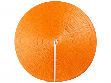 Лента текстильная для ремней TOR  75 мм 10500 кг (оранжевый)